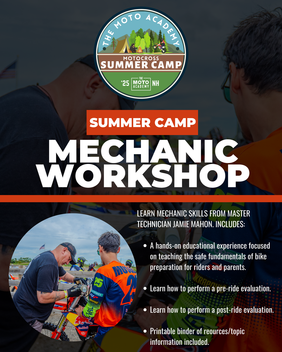 Mechanic Workshop Add-On | Jordan River Summer Camp