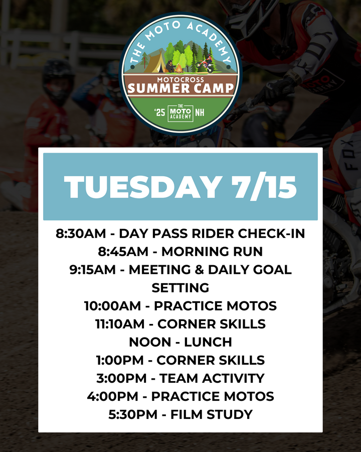 July 14th-18th | Winchester Speedpark Summer Camp | Winchester, NH