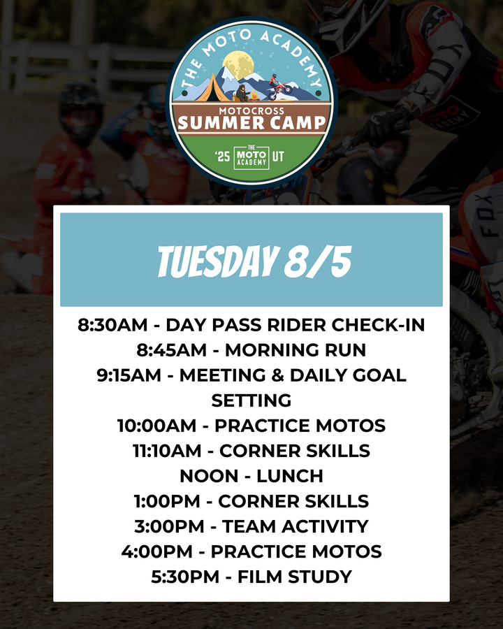 Aug. 4th-8th | Jordan River OHV State Park Summer Camp | Salt Lake City, UT