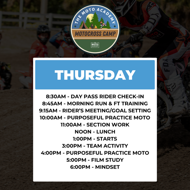 January 26th-30th, 2026 | 74MX Week Long Camp | Punta Gorda, FL