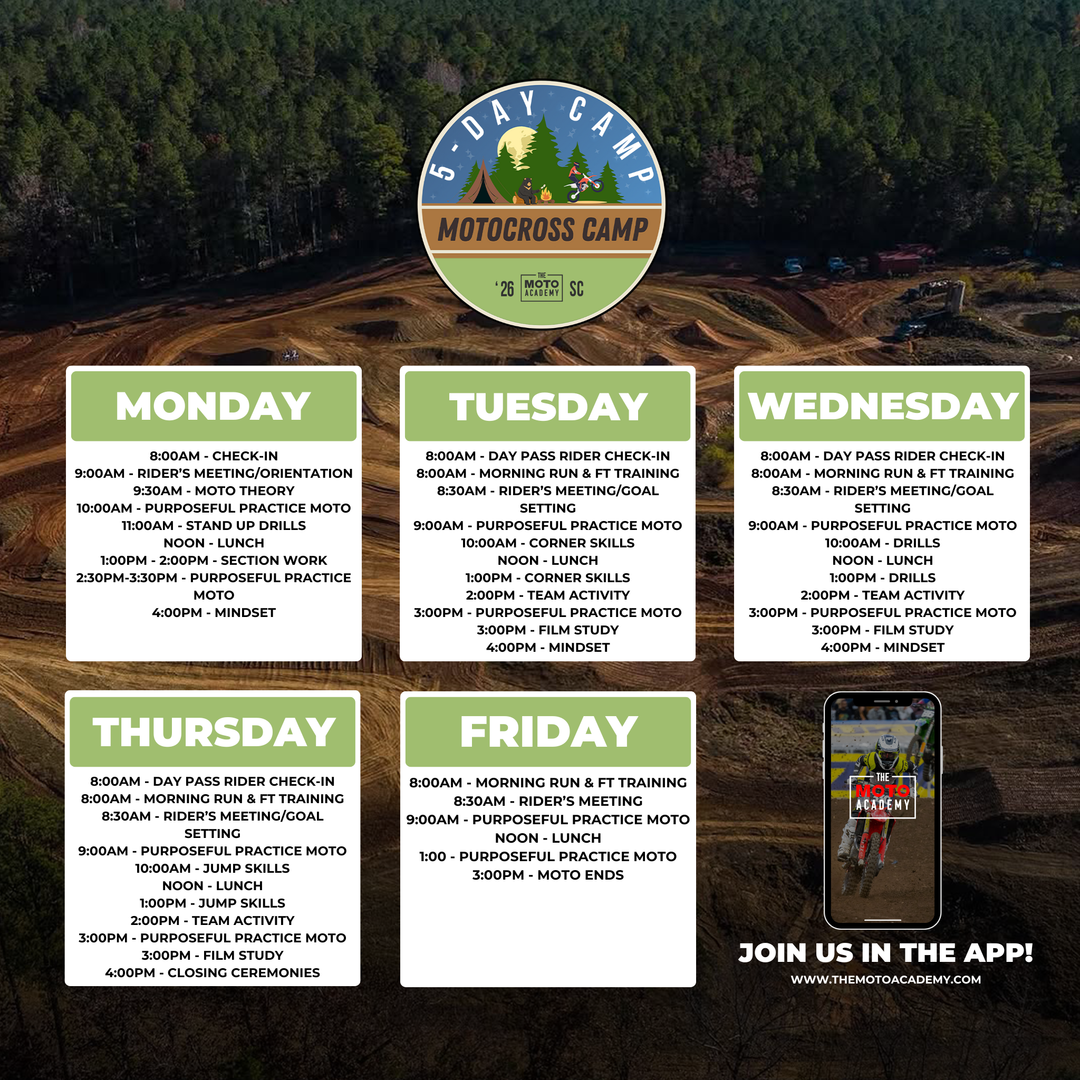 April 20th-24th 2026 | CGI Facility 5 Day Camp | Edgefield, SC