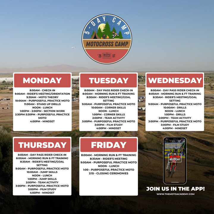 August 3rd-7th, 2026 | Jordan River OHV 5 Day Camp | Salt Lake City, UT