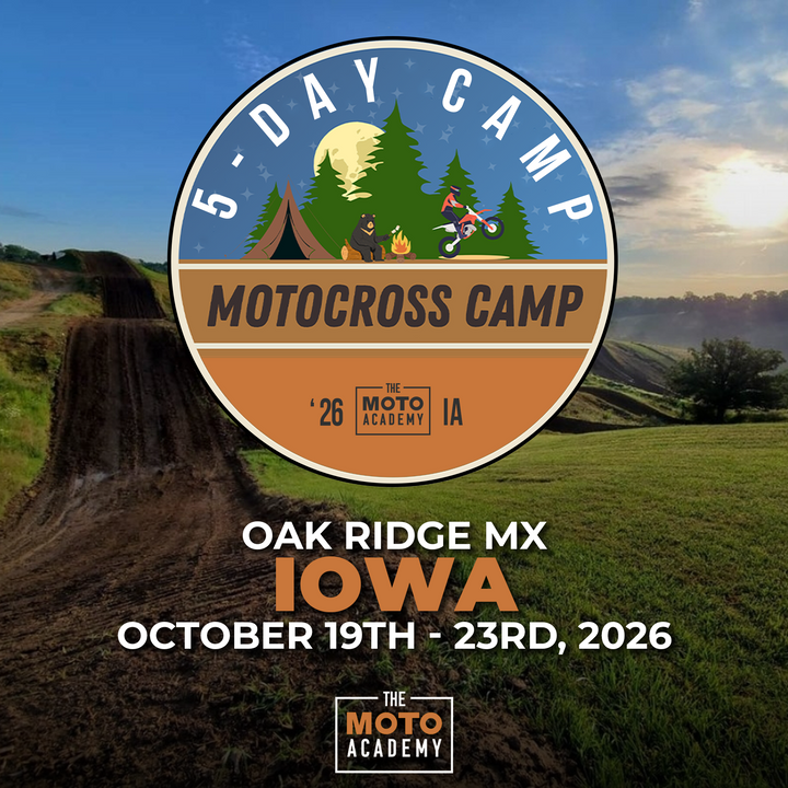 October 19th-23rd, 2026 | Oak Ridge MX 5 Day Camp | Garwin, IA