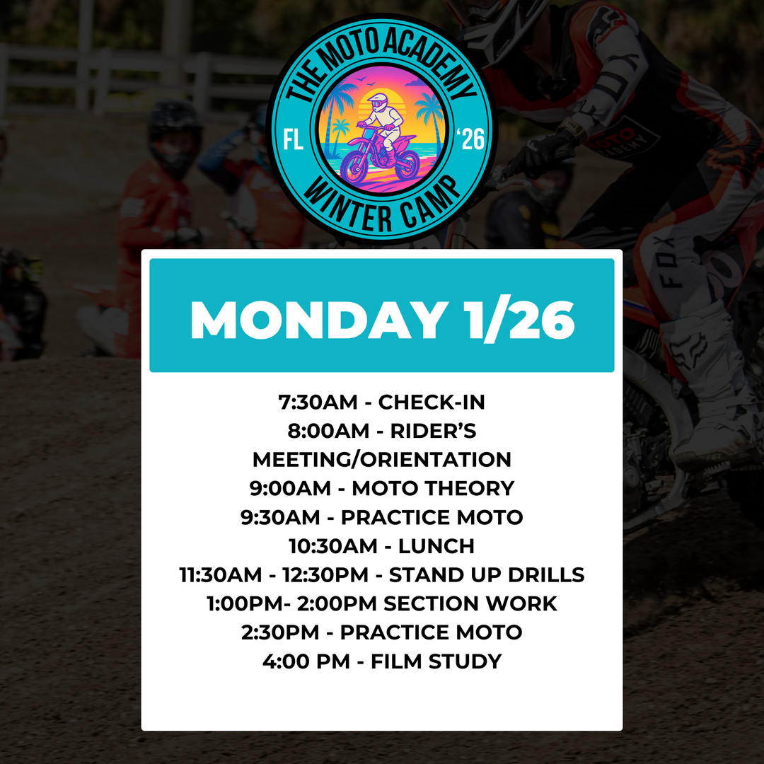 January 26th-30th, 2026 | 74MX Week Long Camp | Punta Gorda, FL