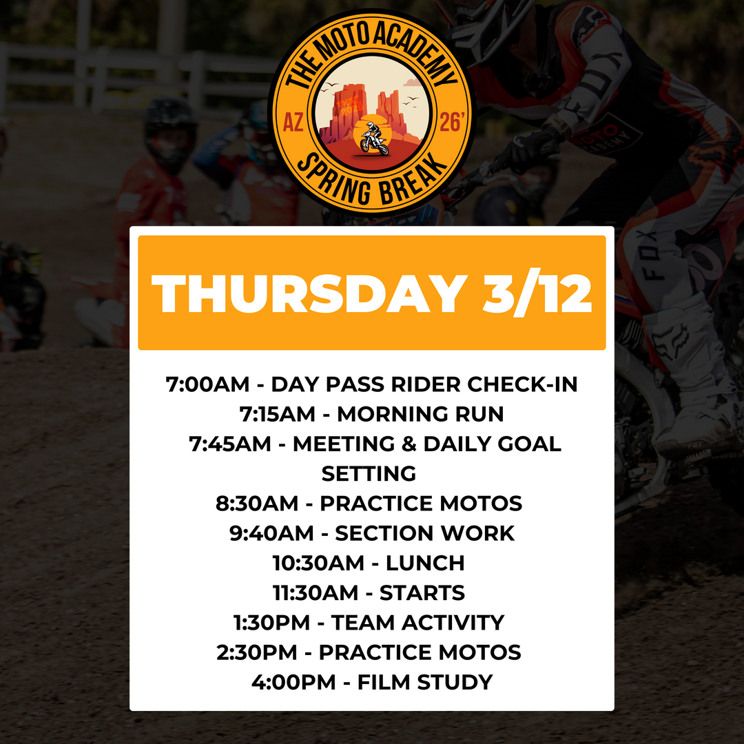 March 9-13 | Motoland MX Park Spring Camp | Casa Grande, AZ